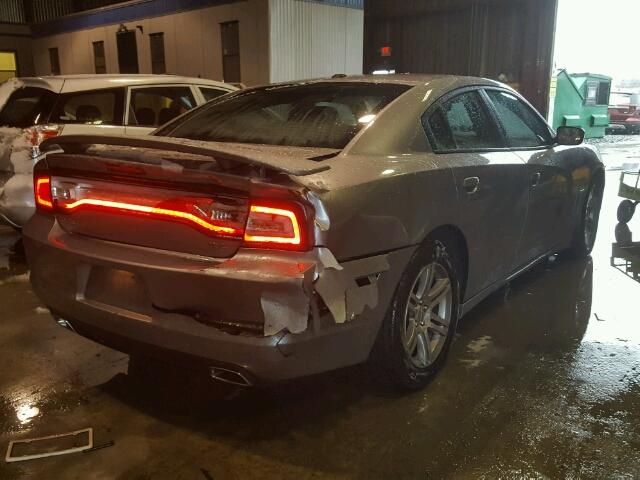 2C3CDXCT6DH611771 - 2013 DODGE CHARGER R/ GRAY photo 4