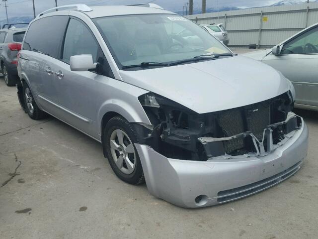 5N1BV28U69N104632 - 2009 NISSAN QUEST S SILVER photo 1