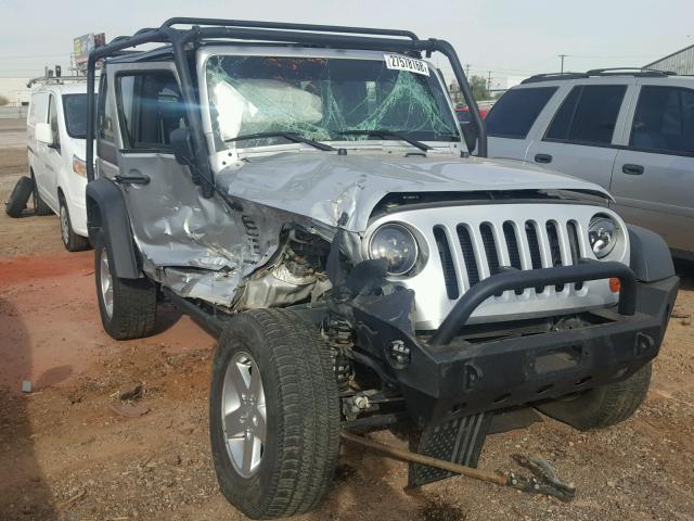 1C4AJWAG8CL254798 - 2012 JEEP WRANGLER S GRAY photo 1