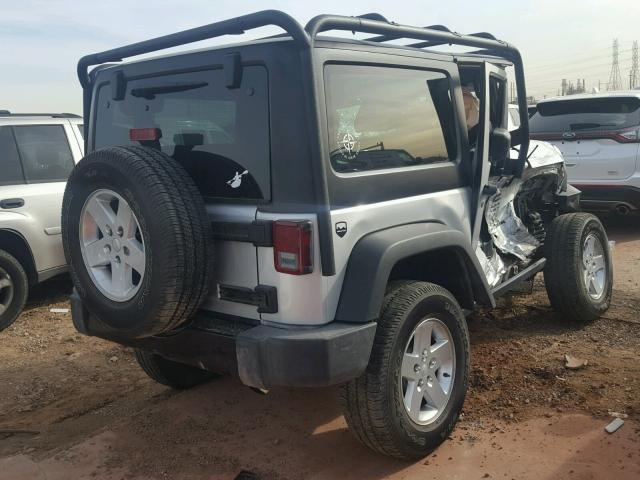 1C4AJWAG8CL254798 - 2012 JEEP WRANGLER S GRAY photo 4