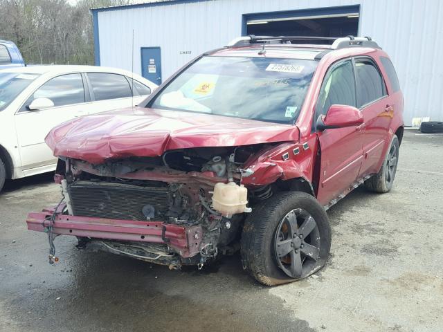 2CKDL63F466064465 - 2006 PONTIAC TORRENT RED photo 2