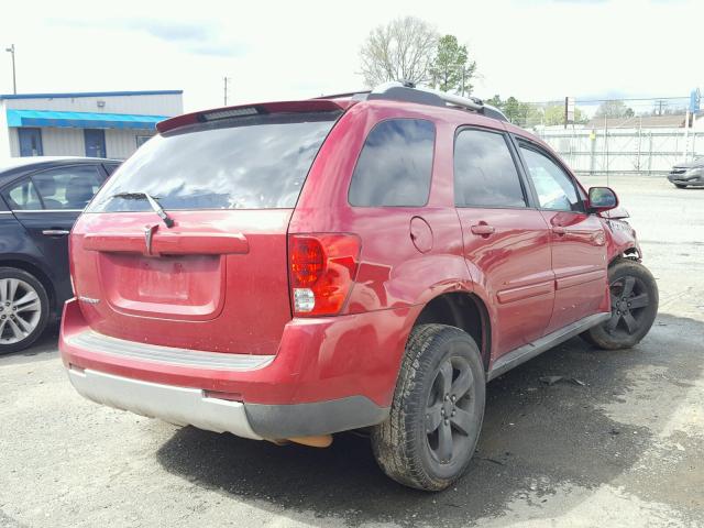 2CKDL63F466064465 - 2006 PONTIAC TORRENT RED photo 4