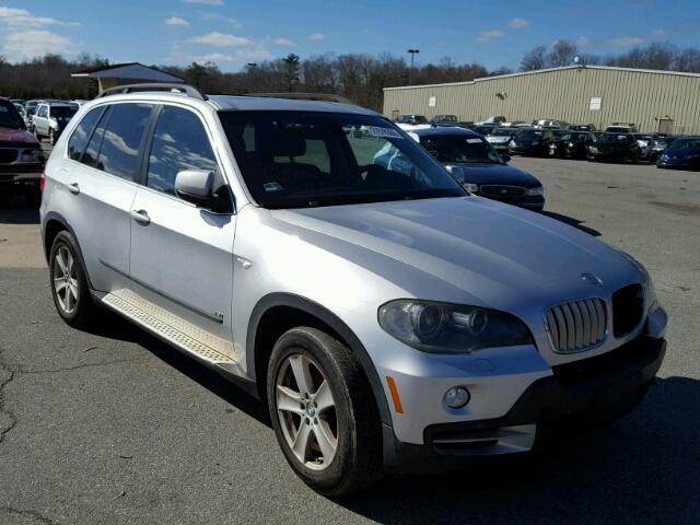 5UXFE83507LZ38587 - 2007 BMW X5 4.8I SILVER photo 1
