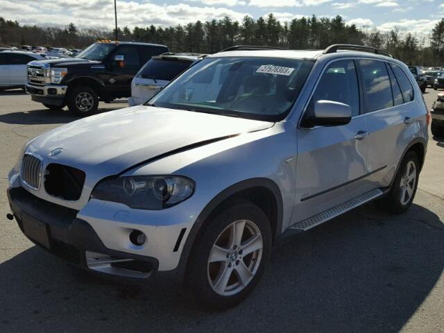 5UXFE83507LZ38587 - 2007 BMW X5 4.8I SILVER photo 2