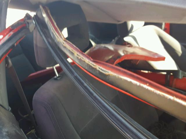 1HGEM21954L040986 - 2004 HONDA CIVIC EX RED photo 6