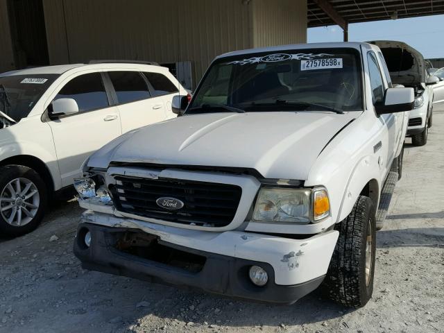 1FTYR44U38PA83357 - 2008 FORD RANGER SUP WHITE photo 2