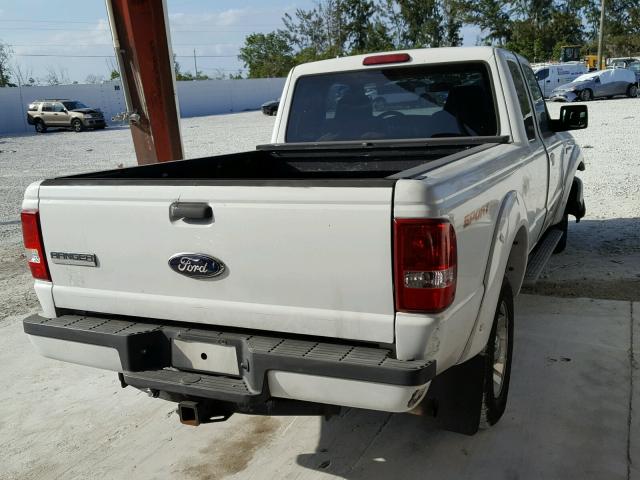 1FTYR44U38PA83357 - 2008 FORD RANGER SUP WHITE photo 4