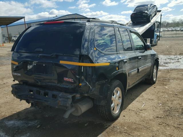 1GKDT13S532342181 - 2003 GMC ENVOY BLACK photo 4