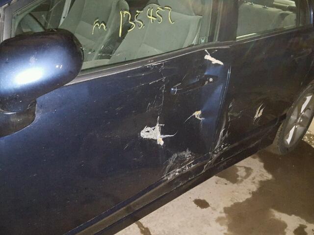 1HGFA16857L109431 - 2007 HONDA CIVIC EX ლურჯი ფოტო 10