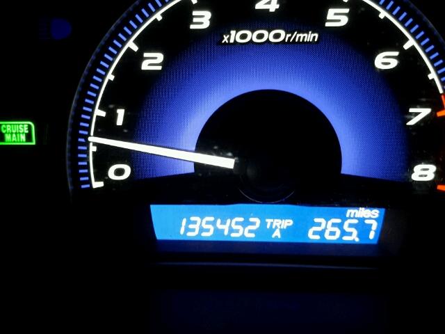 1HGFA16857L109431 - 2007 HONDA CIVIC EX ლურჯი ფოტო 8