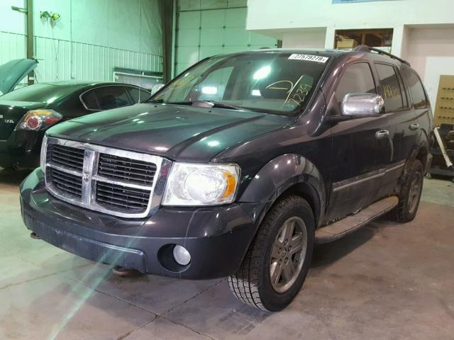 1D8HB48P77F527239 - 2007 DODGE DURANGO SL GRAY photo 2