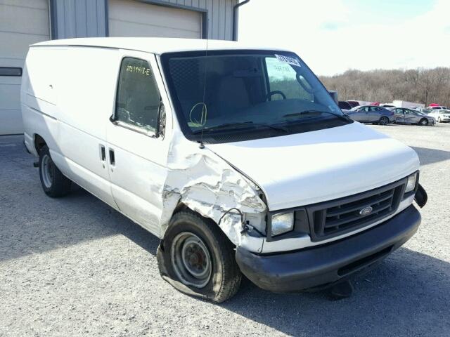 1FTSE34L67DB38435 - 2007 FORD ECONOLINE WHITE photo 1