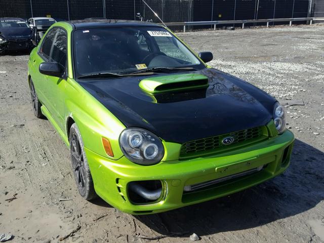 JF1GD296X2G518798 - 2002 SUBARU IMPREZA WR GREEN photo 1