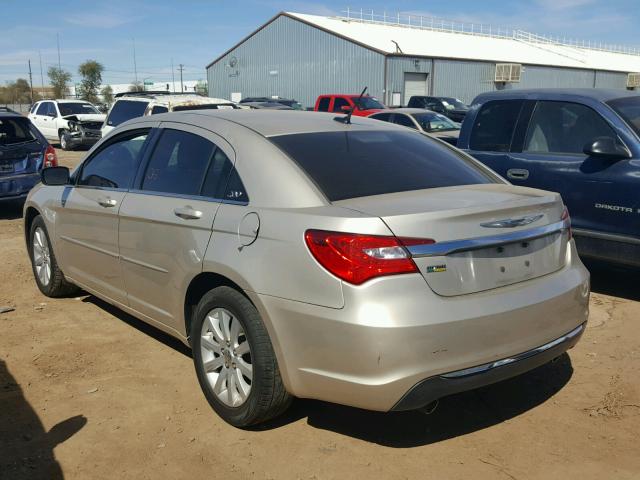 1C3CCBBG0DN696396 - 2013 CHRYSLER 200 TOURIN TAN photo 3