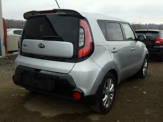 KNDJP3A58G7864226 - 2016 KIA SOUL + SILVER photo 4