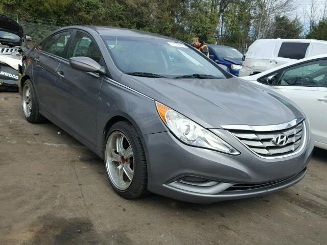 5NPEB4AC1BH068832 - 2011 HYUNDAI SONATA GLS GRAY photo 1