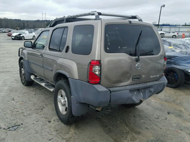 5N1ED28T24C641977 - 2004 NISSAN XTERRA XE GREEN photo 3