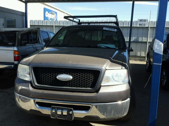 1FTPX12546KD83432 - 2006 FORD F150 BROWN photo 10