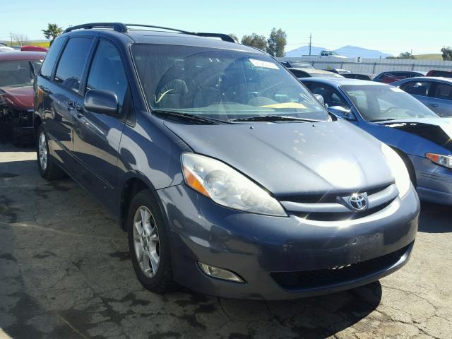 5TDZK22C67S023357 - 2007 TOYOTA SIENNA XLE GRAY photo 1