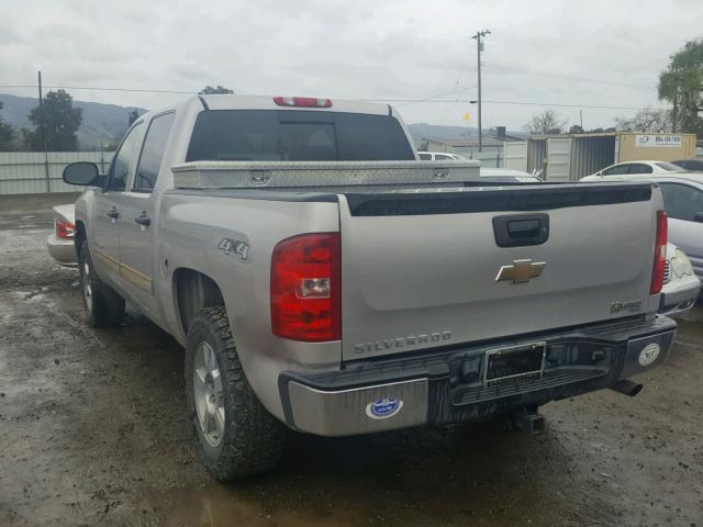 2GCFK135491122038 - 2009 CHEVROLET SILVERADO BEIGE photo 3