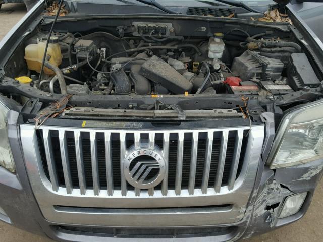 4M2CU81158KJ08969 - 2008 MERCURY MARINER GRAY photo 7