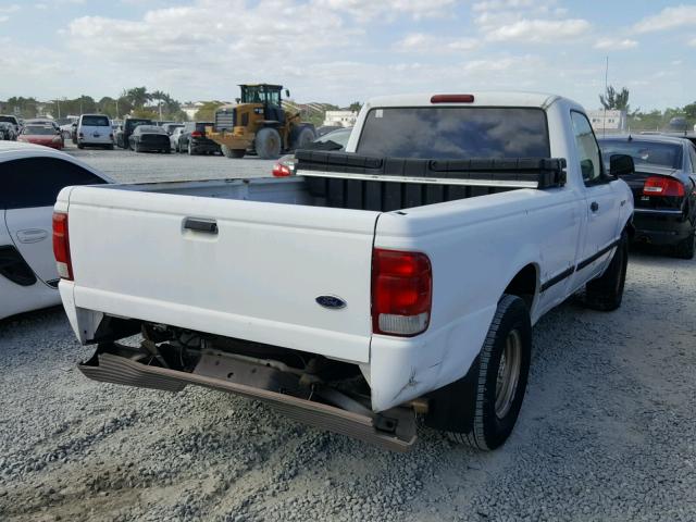 1FTYR10V7YPA75758 - 2000 FORD RANGER WHITE photo 4