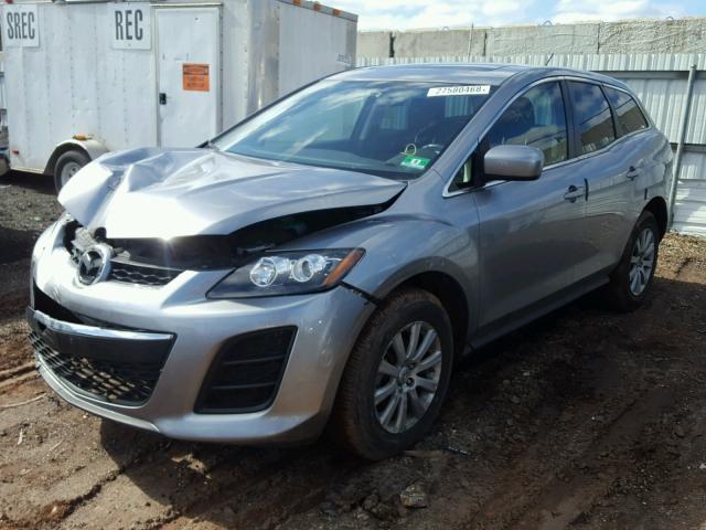 JM3ER2WM6A0341591 - 2010 MAZDA CX-7 SILVER photo 2