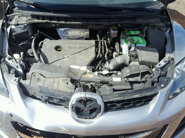 JM3ER2WM6A0341591 - 2010 MAZDA CX-7 SILVER photo 7