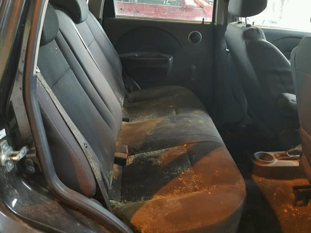 KL1TD66648B209071 - 2008 CHEVROLET AVEO BASE Qara foto 6