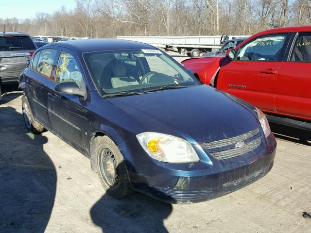 1G1AK58F787104226 - 2008 CHEVROLET COBALT LS BLUE photo 1