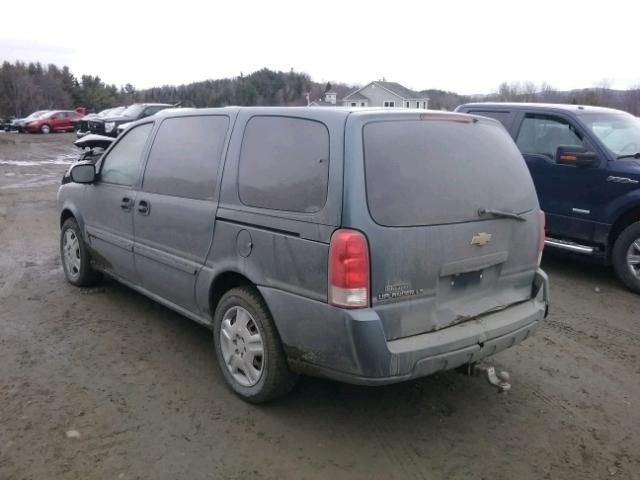 1GNDV23147D102902 - 2007 CHEVROLET UPLANDER L TEAL photo 3