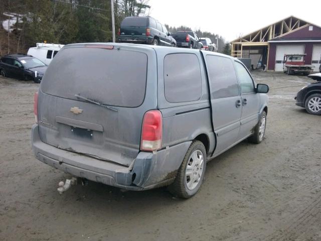 1GNDV23147D102902 - 2007 CHEVROLET UPLANDER L TEAL photo 4