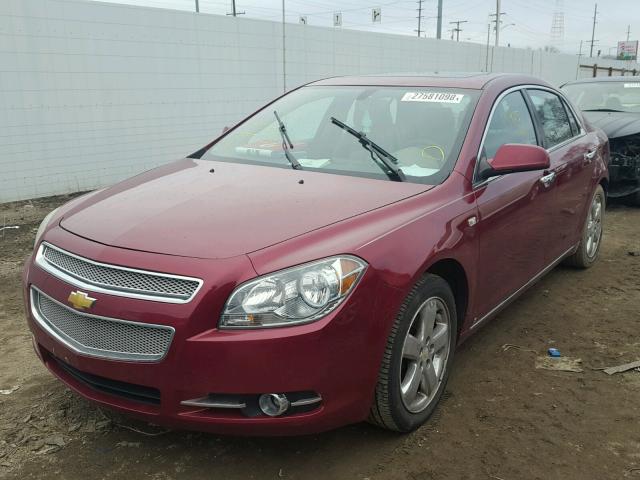 1G1ZK57B98F209339 - 2008 CHEVROLET MALIBU LTZ 红色 照片 2
