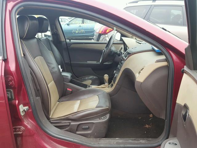 1G1ZK57B98F209339 - 2008 CHEVROLET MALIBU LTZ 红色 照片 5