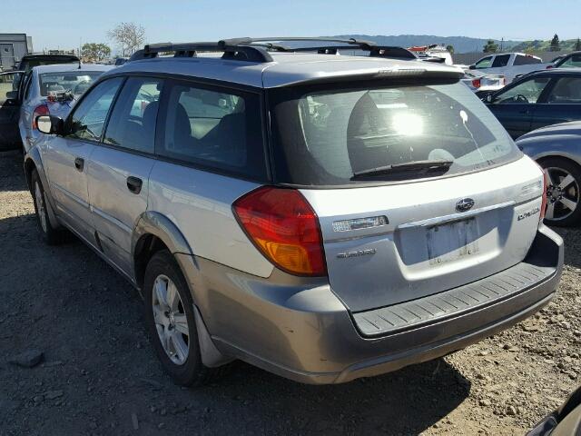 4S4BP61C357385645 - 2005 SUBARU LEGACY OUT TWO TONE photo 3