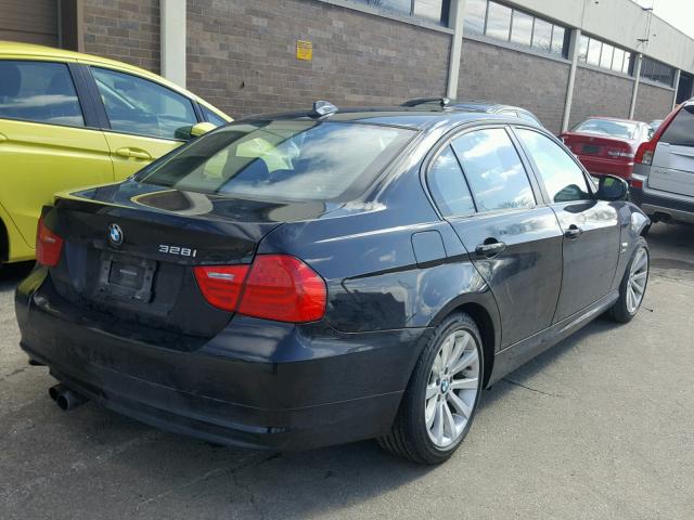 WBAPK7G55BNN85003 - 2011 BMW 328 XI BLACK photo 4