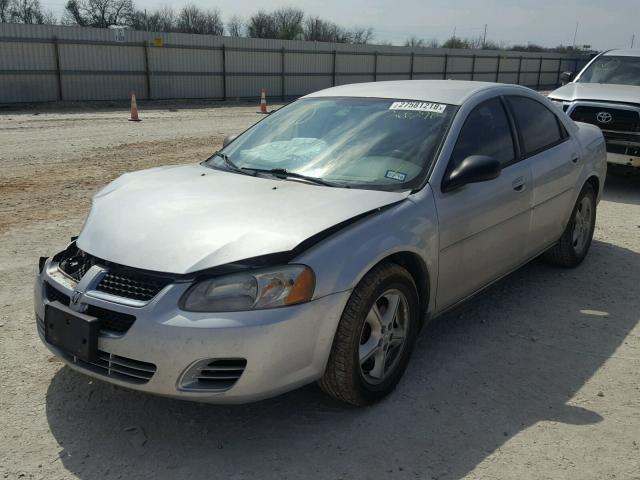 1B3EL46X66N266290 - 2006 DODGE STRATUS SX SILVER photo 2