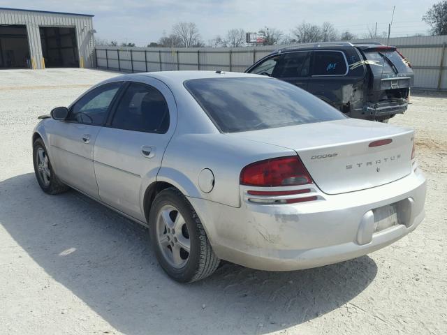 1B3EL46X66N266290 - 2006 DODGE STRATUS SX SILVER photo 3