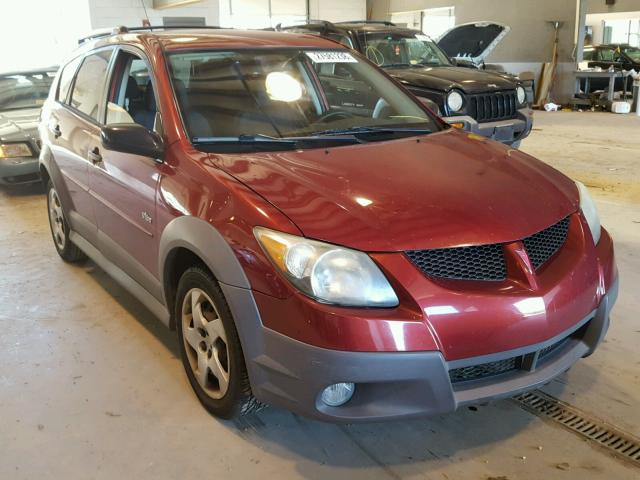 5Y2SL62894Z462449 - 2004 PONTIAC VIBE RED photo 1