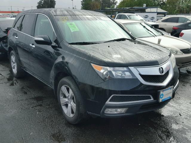 2HNYD2H47AH534582 - 2010 ACURA MDX TECHNO BLACK photo 1