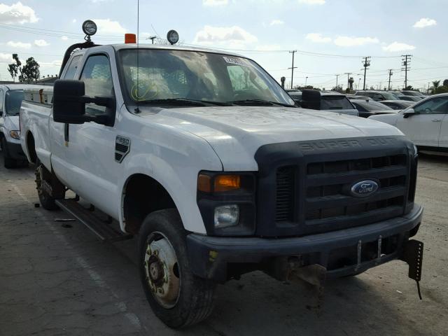 1FTSX21519EB25227 - 2009 FORD F250 SUPER WHITE photo 1