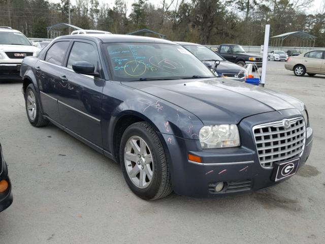 2C3KA53G37H854812 - 2007 CHRYSLER 300 TOURIN BLUE photo 1