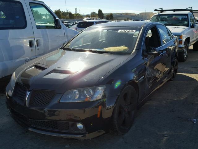 6G2EC57Y19L233393 - 2009 PONTIAC G8 GT BLACK photo 2