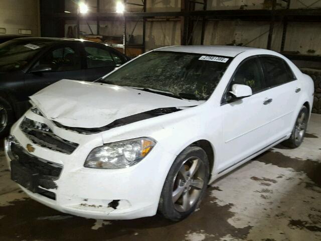1G1ZC5E08CF176051 - 2012 CHEVROLET MALIBU 1LT 白色 照片 2