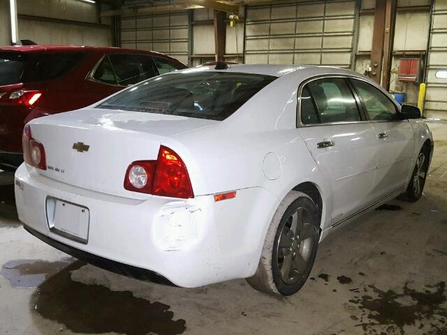 1G1ZC5E08CF176051 - 2012 CHEVROLET MALIBU 1LT 白色 照片 4