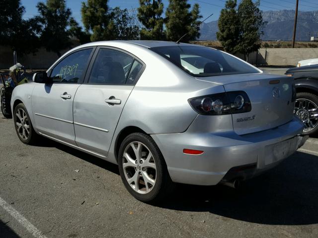 JM1BK12G471762142 - 2007 MAZDA 3 I SILVER photo 3