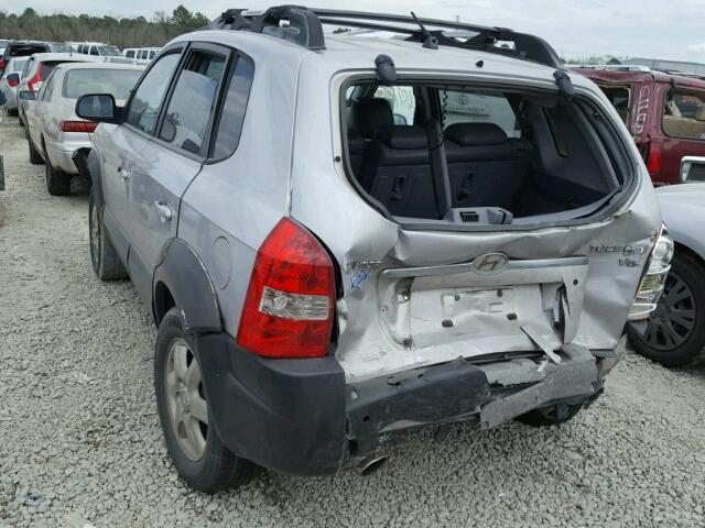 KM8JN12D25U221767 - 2005 HYUNDAI TUCSON GLS GRAY photo 3