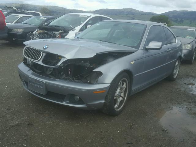 WBABD53404PL12774 - 2004 BMW 330 CI GRAY photo 2