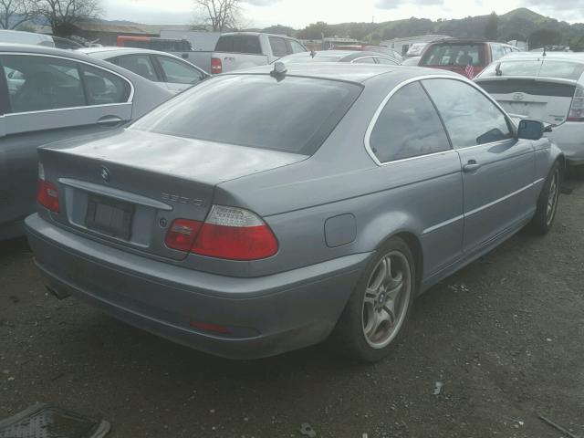 WBABD53404PL12774 - 2004 BMW 330 CI GRAY photo 4