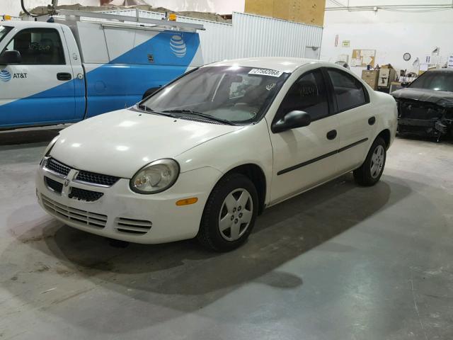 1B3ES26C13D135886 - 2003 DODGE NEON SE WHITE photo 2